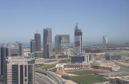 Office Space - Studio - 1 Bathroom for rent in I Rise Tower - Barsha Heights (Tecom) - Dubai