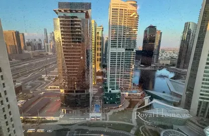 Apartment - Studio - 1 Bathroom for rent in Goldcrest Executive - JLT Cluster C - Jumeirah Lake Towers - Dubai