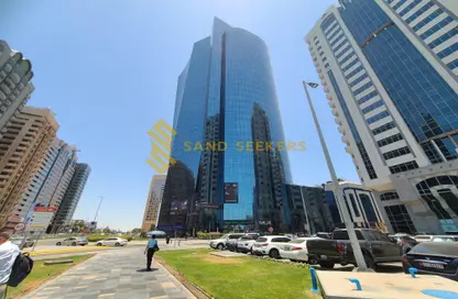 Office Space - Studio - 3 Bathrooms for rent in Shining Towers - Al Khalidiya - Abu Dhabi