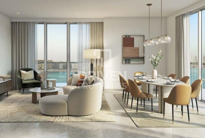 Apartment - 2 Bedrooms - 3 Bathrooms for sale in Beachgate by Address - EMAAR Beachfront - Dubai Harbour - Dubai