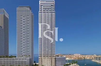 Apartment - 3 Bedrooms - 4 Bathrooms for sale in Beachgate by Address - EMAAR Beachfront - Dubai Harbour - Dubai