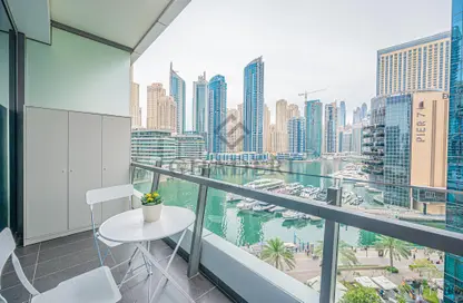 Apartment - 2 Bedrooms - 2 Bathrooms for rent in Silverene Tower A - Silverene - Dubai Marina - Dubai