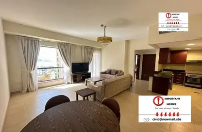 Apartment - 1 Bedroom - 2 Bathrooms for rent in Bahar 6 - Bahar - Jumeirah Beach Residence - Dubai