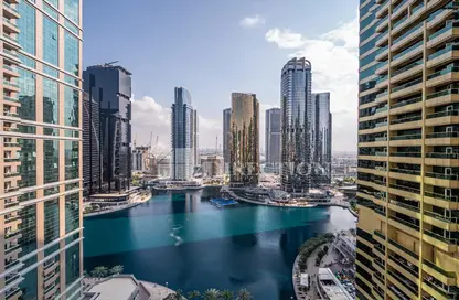 Apartment - 2 Bedrooms - 2 Bathrooms for rent in Global Lake View - JLT Cluster E - Jumeirah Lake Towers - Dubai