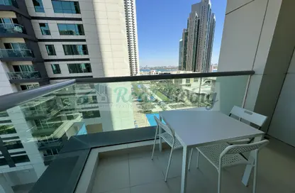 Apartment - 1 Bedroom - 2 Bathrooms for rent in Burooj Views - Marina Square - Al Reem Island - Abu Dhabi