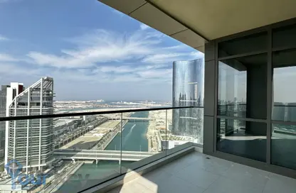 Apartment - 2 Bedrooms - 3 Bathrooms for rent in Canal Residence - Al Reem Island - Abu Dhabi