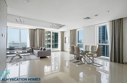 Hotel  and  Hotel Apartment - 2 Bedrooms - 2 Bathrooms for rent in Barcelo Residences - Dubai Marina - Dubai