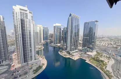 Apartment - 1 Bedroom - 2 Bathrooms for rent in MAG 214 - JLT Cluster R - Jumeirah Lake Towers - Dubai