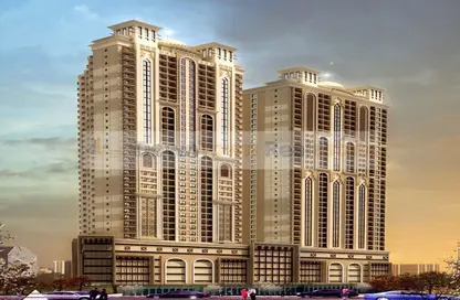 Apartment - 2 Bedrooms - 3 Bathrooms for sale in Tower C2 - Ajman Pearl Towers - Ajman Downtown - Ajman