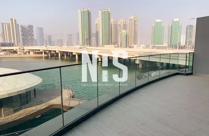 Duplex - 4 Bedrooms - 6 Bathrooms for rent in Water Front Tower A - Waterfront Residential Towers - Tourist Club Area - Abu Dhabi