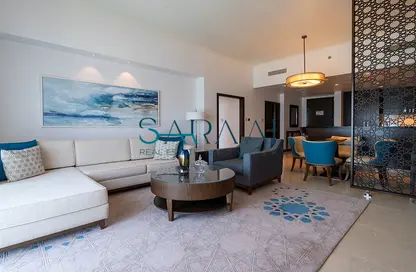 Apartment - 1 Bedroom - 2 Bathrooms for rent in Fairmont Marina Residences - The Marina - Abu Dhabi