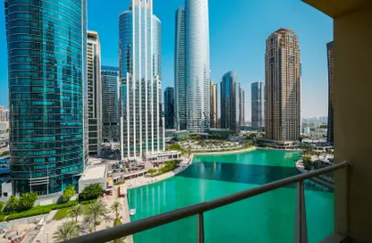 Apartment - 1 Bedroom - 2 Bathrooms for rent in Lake View Tower - JLT Cluster B - Jumeirah Lake Towers - Dubai