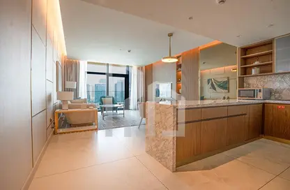 Apartment - 1 Bedroom - 2 Bathrooms for rent in Intercontinental Residences Business Bay - Business Bay - Dubai