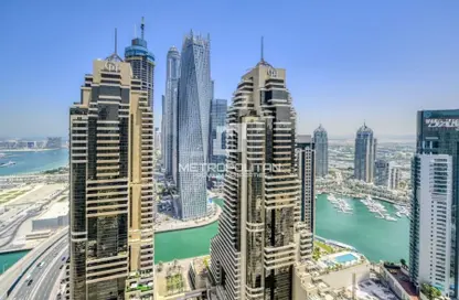 Apartment - Studio - 1 Bathroom for rent in Botanica Tower - Dubai Marina - Dubai