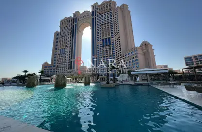 Apartment - 1 Bedroom - 2 Bathrooms for rent in Fairmont Marina Residences - The Marina - Abu Dhabi