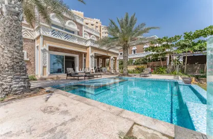 Villa - 6 Bedrooms - 6 Bathrooms for rent in Balqis Residence - Kingdom of Sheba - Palm Jumeirah - Dubai