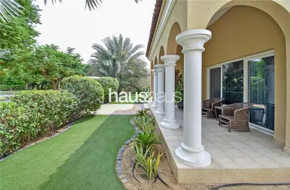 Villa - 4 Bedrooms - 5 Bathrooms for rent in Bungalow Area - Green Community Motor City - Motor City - Dubai