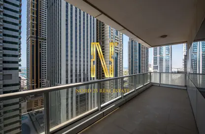 Apartment - 2 Bedrooms - 3 Bathrooms for rent in MAG 218 - Dubai Marina - Dubai