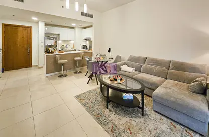 شقة - غرفة نوم - 2 حمامات للايجار في برج الأندلس دي - الأندلس - منطقة الجولف بالجميرا - دبي