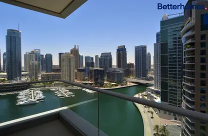 Apartment - 2 Bedrooms - 3 Bathrooms for rent in Aurora Tower - Marina Promenade - Dubai Marina - Dubai