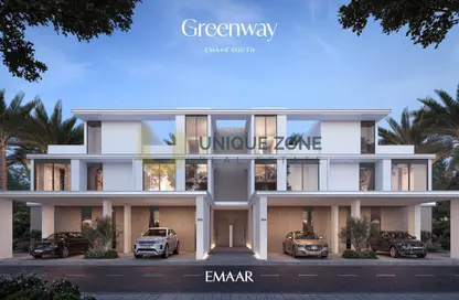 Townhouse - 3 Bedrooms - 4 Bathrooms for sale in Greenway - EMAAR South - Dubai South (Dubai World Central) - Dubai