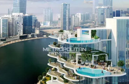 Apartment - 2 Bedrooms - 3 Bathrooms for sale in Chic Tower - Business Bay - Dubai