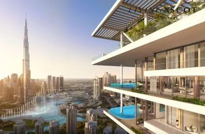 Apartment - 2 Bedrooms - 2 Bathrooms for sale in Fairmont Residences Solara Tower - Downtown Dubai - Dubai