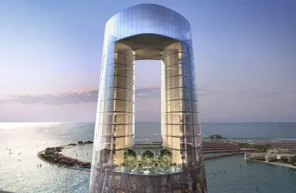 صورة لـ مبنى خارجي النزل و الشقق الفندقية - 1 حمام للبيع في برج سيل - دبي مارينا - دبي ، صورة رقم 1