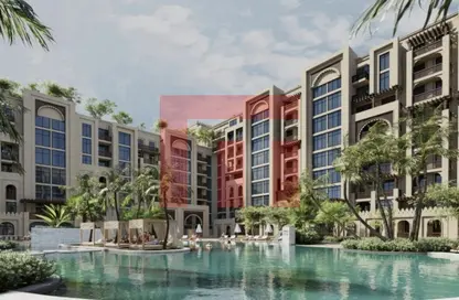 Apartment - 2 Bedrooms - 3 Bathrooms for sale in Bab Al Qasr Resort Residence - Masdar City - Abu Dhabi