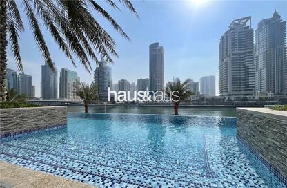 Apartment - 1 Bedroom - 2 Bathrooms for rent in Sanibel Tower - Park Island - Dubai Marina - Dubai