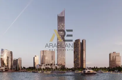 Apartment - 1 Bedroom - 2 Bathrooms for sale in Sky Towers - Business Bay - Dubai