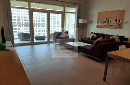 Apartment - 2 Bedrooms - 3 Bathrooms for rent in Al Das - Shoreline Apartments - Palm Jumeirah - Dubai