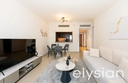 Apartment - 1 Bedroom - 2 Bathrooms for rent in Boulevard Point - Downtown Dubai - Dubai