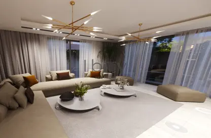 Living Room image for: Villa - 4 Bedrooms - 6 Bathrooms for sale in The Dunes - Saadiyat Reserve - Saadiyat Island - Abu Dhabi, Image 1