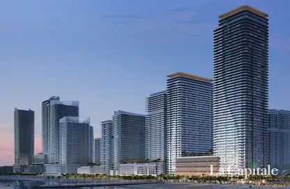 Apartment - 2 Bedrooms - 2 Bathrooms for sale in Seapoint - EMAAR Beachfront - Dubai Harbour - Dubai