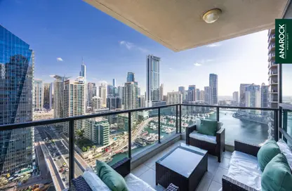 Apartment - 2 Bedrooms - 3 Bathrooms for rent in Marina Quays West - Marina Quays - Dubai Marina - Dubai