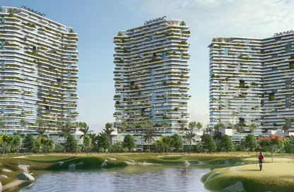 Apartment - 1 Bedroom - 2 Bathrooms for sale in Golf Greens 1 - Tower A - Golf Greens - DAMAC Hills - Dubai