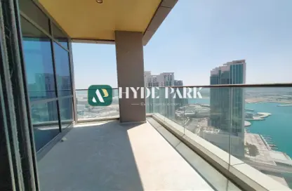 Apartment - 4 Bedrooms - 5 Bathrooms for rent in Canal Residence - Al Reem Island - Abu Dhabi