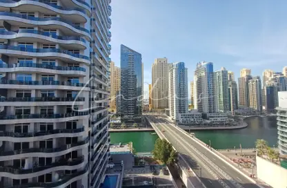 Apartment - 2 Bedrooms - 3 Bathrooms for rent in Zumurud Tower - Dubai Marina - Dubai