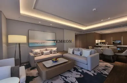 Apartment - 1 Bedroom - 2 Bathrooms for rent in InterContinental Residences Abu Dhabi - Al Bateen - Abu Dhabi