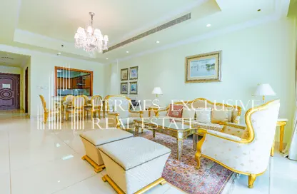 Apartment - 2 Bedrooms - 3 Bathrooms for rent in Kempinski Palm Residence - The Crescent - Palm Jumeirah - Dubai