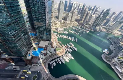 Apartment - 3 Bedrooms - 3 Bathrooms for rent in Damac Heights - Dubai Marina - Dubai