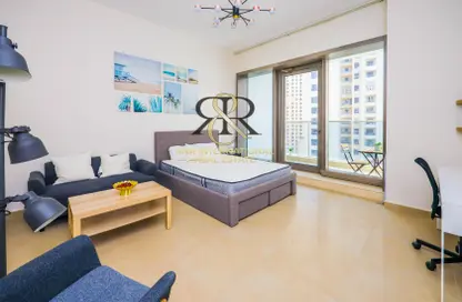 Apartment - Studio - 1 Bathroom for sale in Sparkle Tower 2 - Sparkle Towers - Dubai Marina - Dubai