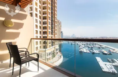 Apartment - 1 Bathroom for sale in Palm Views West - Palm Views - Palm Jumeirah - Dubai