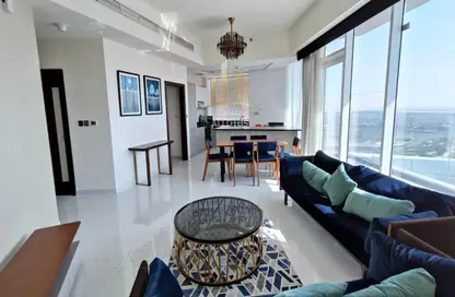 Apartment - 2 Bedrooms - 2 Bathrooms for sale in Miraclz Tower by Danube - Arjan - Dubai