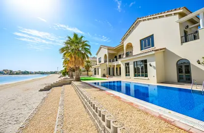 Villa - 6 Bedrooms for rent in Signature Villas Frond C - Signature Villas - Palm Jumeirah - Dubai