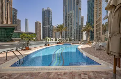 Apartment - 1 Bathroom for rent in Indigo Tower - JLT Cluster D - Jumeirah Lake Towers - Dubai