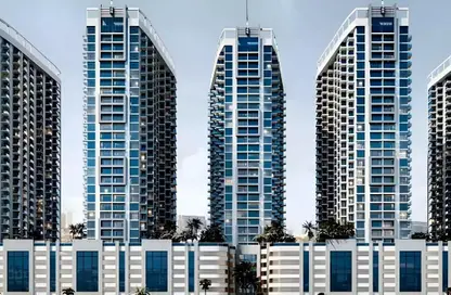 Apartment - 1 Bedroom - 2 Bathrooms for sale in Ajman Creek Towers - Al Rashidiya 1 - Al Rashidiya - Ajman