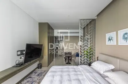 Apartment - Studio - 1 Bathroom for rent in PRIVE BY DAMAC (A) - DAMAC Maison Privé - Business Bay - Dubai