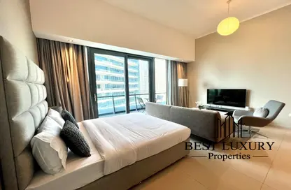 Apartment - 1 Bathroom for sale in Silverene Tower B - Silverene - Dubai Marina - Dubai